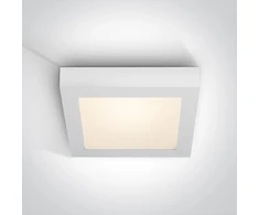 Lubinis šviestuvas 30W LED kvadratinis plafonas, baltas, 2700/3000/4000K, 62130AF/W/V