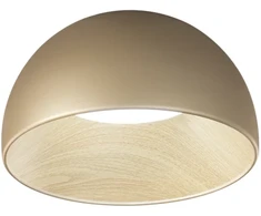 30W LED lubinis šviestuvas COCO, aukso sp., CCT