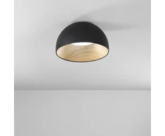 30W LED lubinis šviestuvas COCO, juodas, CCT