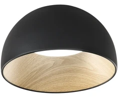 30W LED lubinis šviestuvas COCO, juodas, CCT