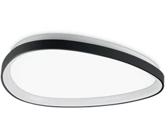 30W LED lubinis šviestuvas GEMINI, juodas, 4000K, 372075