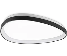 30W LED lubinis šviestuvas GEMINI, juodas, 2700K, 341477