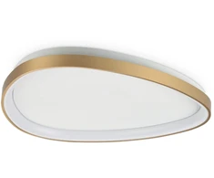 30W LED lubinis šviestuvas GEMINI, žalvario sp., 4000K, 372082