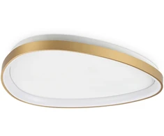 30W LED lubinis šviestuvas GEMINI, žalvario sp., 2700K, 341484