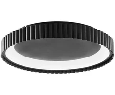 30W LED lubinis šviestuvas NIKE, juodas, CCT