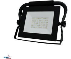 30W LED nešiojamas prožektorius KASTEL, juodas, 6000K, IP65