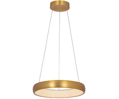 30W LED pakabinamas šviestuvas, aukso sp., 3000K, dimeriuojamas, 2046