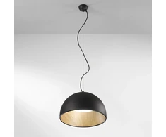 30W LED pakabinamas šviestuvas COCO, juodas, CCT