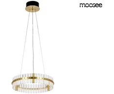 30W LED pakabinamas šviestuvas SATURNUS, aukso sp., 3000K