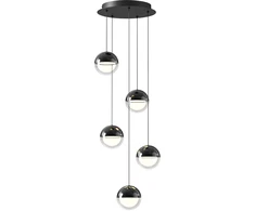 30W LED pakabinamas šviestuvas ZIREA, tamsaus chromo sp., 3000K, 4329900