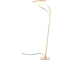 30W LED pastatomas šviestuvas TEMPEST, matinės aukso sp., 3000K, dimeriuojamas, 01-3607