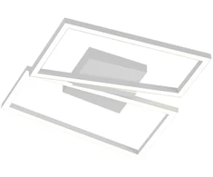 30W LED paviršinis lubinis šviestuvas SLASH, baltas, 3000/4000/6000K