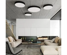 30W LED paviršinis/pakabinamas šviestuvas ISIA PRO, juodas, 3000K, dimeriuojamas, P345340PNDP