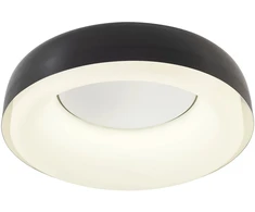 30W LED paviršinis/pakabinamas šviestuvas DIP, blizgios juodos sp., 2700/3000/4000/5000/6500K, 01-3722