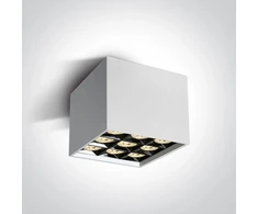 Lubinis šviestuvas 30W LED paviršinis šviestuvas, baltas, 3000K, 12906B/W/W
