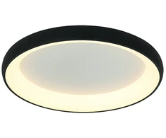 Lubinis šviestuvas 30W LED paviršinis šviestuvas, juodas, 3000K, 2040