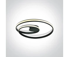 Lubinis šviestuvas 30W LED paviršinis šviestuvas, juodas, 3000K, 63066/B