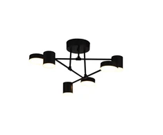 Lubinis šviestuvas 30W LED paviršinis šviestuvas UNO, juodu korpusu, 3000K, 4268200