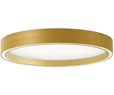 Lubinis šviestuvas 30W LED paviršinis šviestuvas VANESSA, šlifuoto aukso sp., 3000/4000K, dimeriuojamas, 4292701