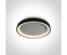 Lubinis šviestuvas 30W LED plafonas, juodas, 2700/3000/4000K, 62130L/B/V