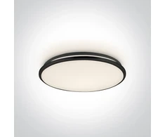 Lubinis šviestuvas 30W LED plafonas, juodas, 3000K, 62154/B/W