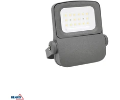Luxmena 30W LED prožektorius CAMPUS, pilkas, 4000K, IP66
