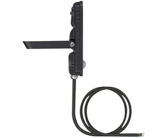 30W LED prožektorius ESSENTIAL, juodas, 3000K, su judesio davikliu