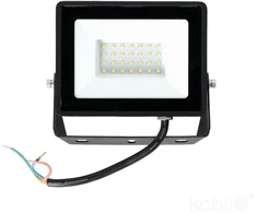 30W LED prožektorius MH, juodas, 6500K, IP65