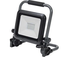 30W LED prožektorius su stovu WORKLIGHTS VALUE, juodos/pilkos sp., 6500K, IP54