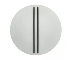 30W LED sieninis šviestuvas, juodos/pilkos sp., 3000K, dimeriuojamas, 2575