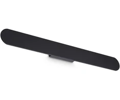 30W LED sieninis šviestuvas ZIG ZAG, juodas, 3000K, skirtas netiesioginiam apšvietimui, 369556