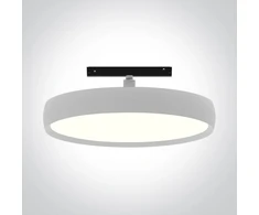 30W LED šviestuvas į magnetines sistemas MINI/MIDI/MAXI/P&amp;P, baltas, 3000/3500/4000K, 48V, 42146/W/V