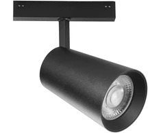 30W LED šviestuvas, montuojamas į DAVINCI sistemą, juodas, 4000K
