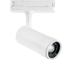 30W LED trifazis bėginis šviestuvas EXPLORER, baltas, 4000K