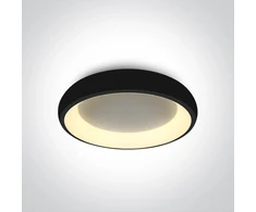 Lubinis šviestuvas 30W LED vidaus plafonas, juodas, 2700/3000/4000K, dimeriuojamas, 62134N/B/V