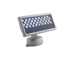 30x1W LED prožektorius RAYS, sidabro sp., RGB, dimeriuojamas, IP65
