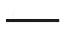 31,5W LED pakabinamas šviestuvas Juodas FOSTER SUSPENSION, juodas, 4000K, 38°