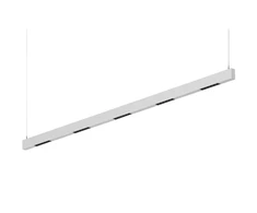 31,8W linijinis pakabinamas šviestuvas X-LINE SLIGHT L-DOWN LED LINE-BM, juodas, 4000K, IP40