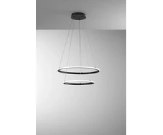 31W LED pakabinamas šviestuvas AXIS, juodas, CCT