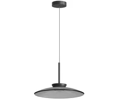 31W LED pakabinamas šviestuvas, juodos/dūmų sp., 2700/3000K, dimeriuojamas, 25275