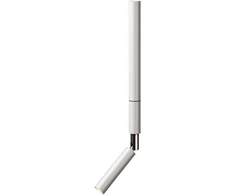 Sieninis šviestuvas 3,2+1W LED sieninis pakreipiamas šviestuvas CANUT, baltas, 3000K