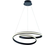 32,9W LED pakabinamas šviestuvas SIGMA, juodas, 3000K, 4247900