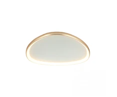 32W LED lubinis šviestuvas, matinės aukso sp., 3000K, dimeriuojamas, 23088
