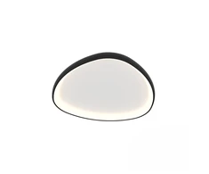 32W LED lubinis šviestuvas, matinės juodos sp., 3000K, dimeriuojamas, 23087