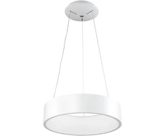 32W LED pakabinamas šviestuvas CHIARA, baltas, 3000K