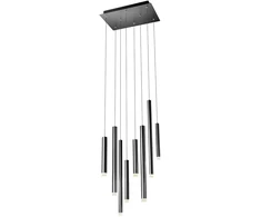 32W LED pakabinamas šviestuvas MADISON, juodas, 3000K, 01-2048
