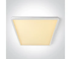Lubinis šviestuvas 32W LED paviršinis šviestuvas, baltos sp., 2800/3300/4000K, 400x400mm, UGR19, 62020KU/W/V