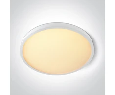 Lubinis šviestuvas 32W LED paviršinis šviestuvas, baltos sp., 2800/3300/4000K, 400mm, UGR19, 62020DU/W/V