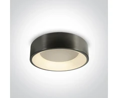 Lubinis šviestuvas 32W LED plafonas, juodu korpusu, 3000K, 62132N/MG/W