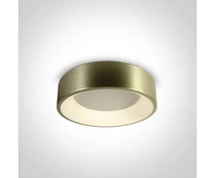 Lubinis šviestuvas 32W LED plafonas, žalvario sp. korpusu, 3000K, 62132N/BBS/W